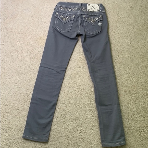 Skinny Gray Jeans - Picture 2 of 2